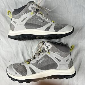 Keen Terradora II Mid Women’s Size 7 Gray Waterproof Hiking Boots 1026016